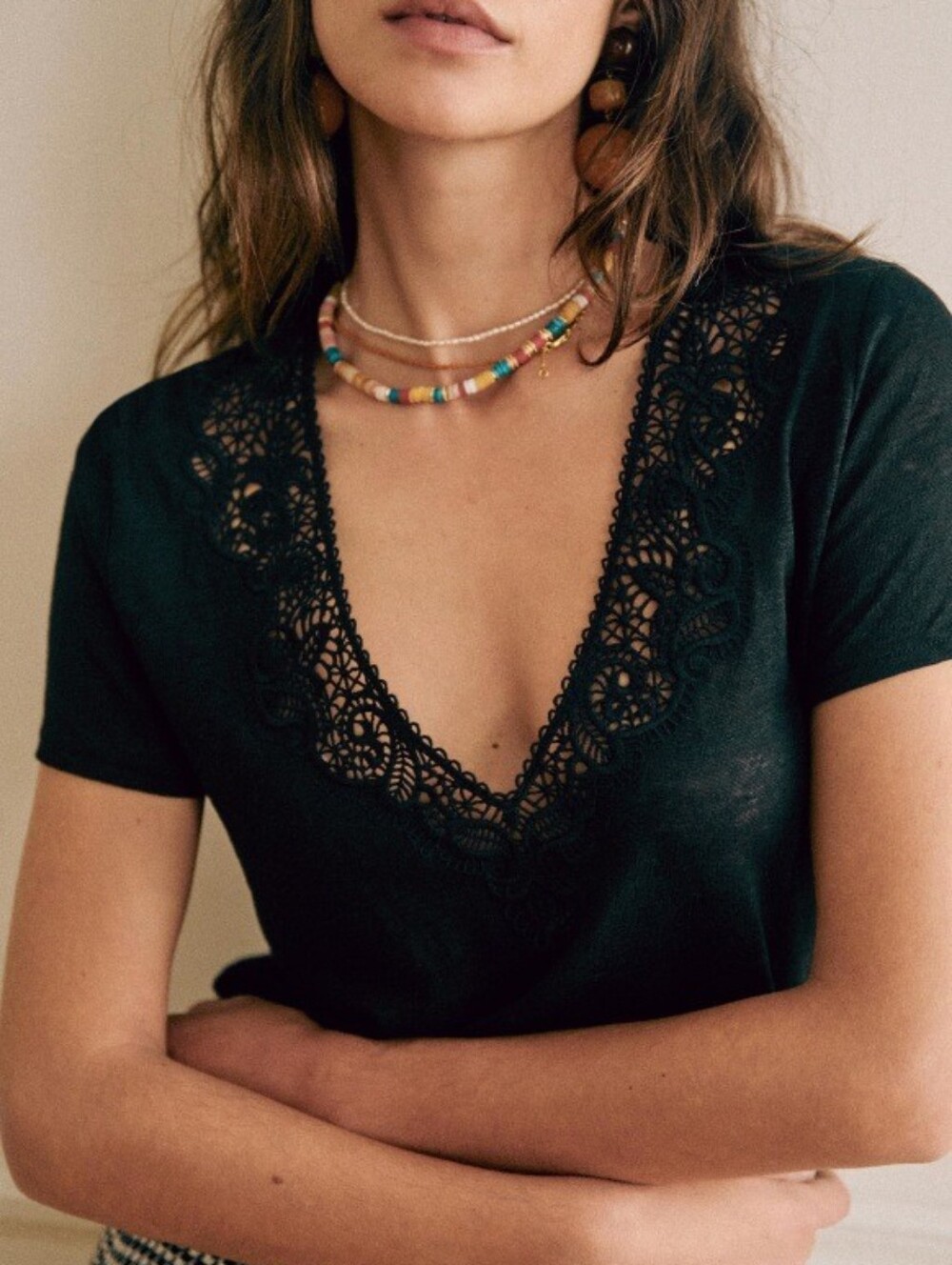 Sezane Mina Tee T-shirt - Picture 3 of 10